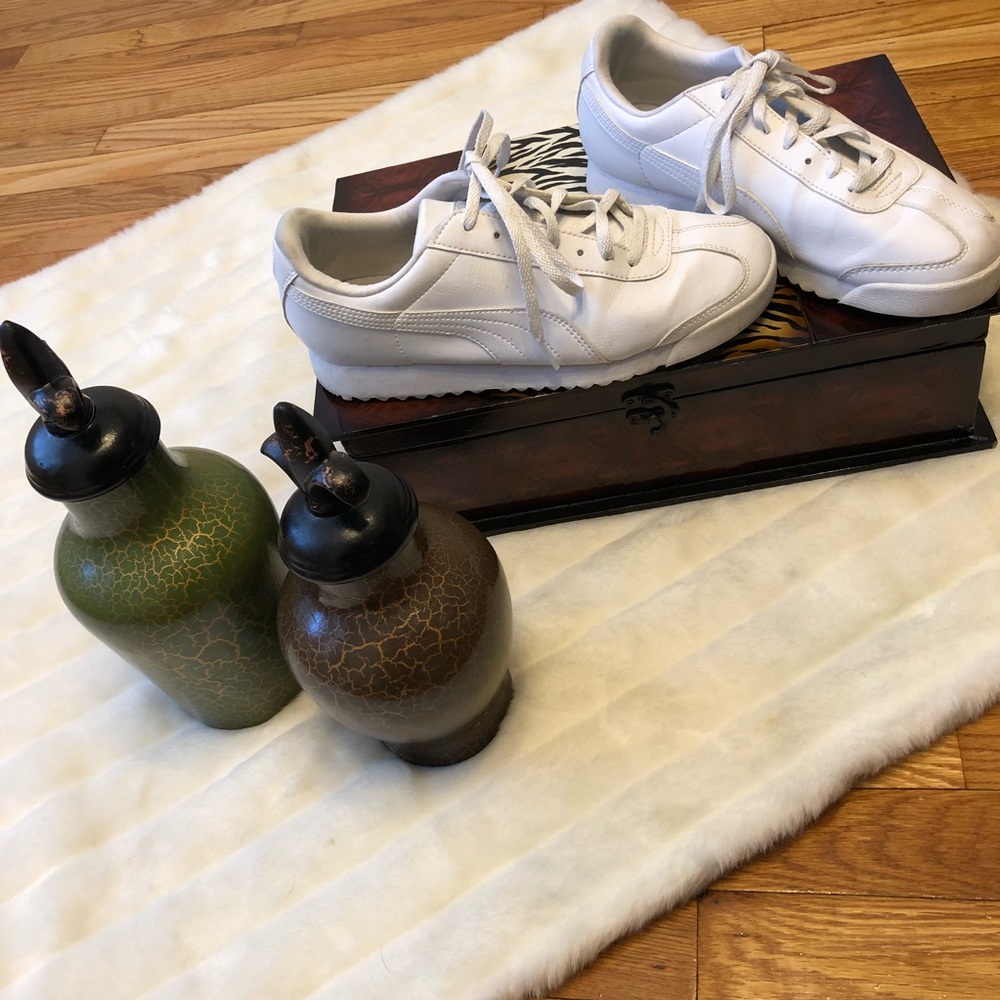 Puma Roma Classic White Sneakers